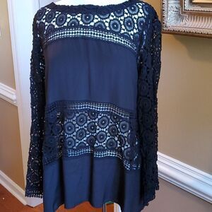 Johnny Was 4 Love and Liberty Blouse, XL like new!